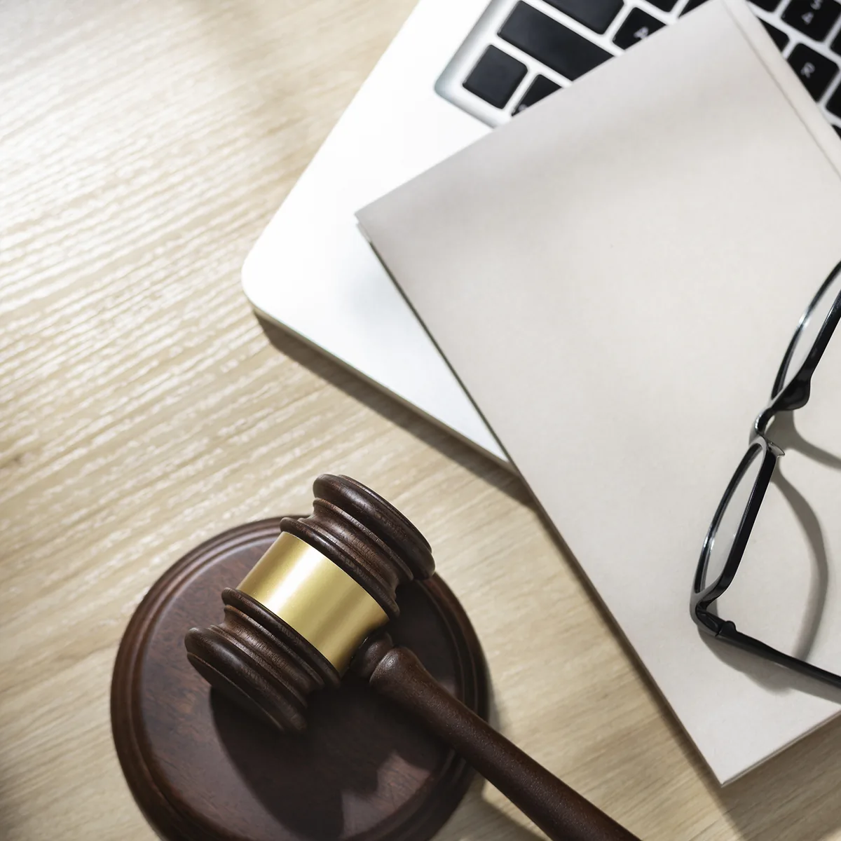 Technical and regulatory documentation on a desk